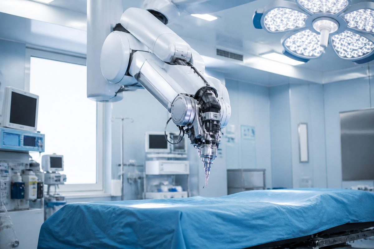 Robots in Healthcare: Surgery, Rehab and Hospital Logistics